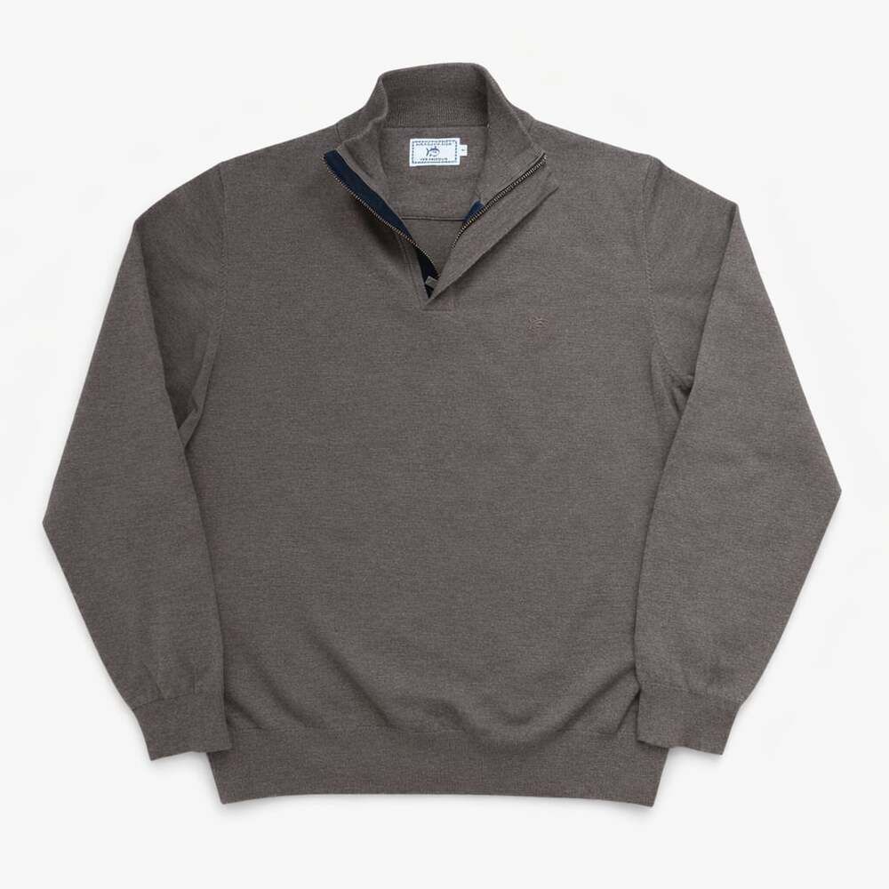 Southern Tide The Skipjack Merino Wool Blend 1/4 Zip Sweater M